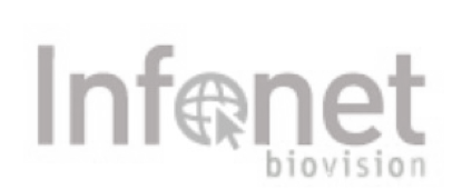 Infonet Biovision Logo Grayscale